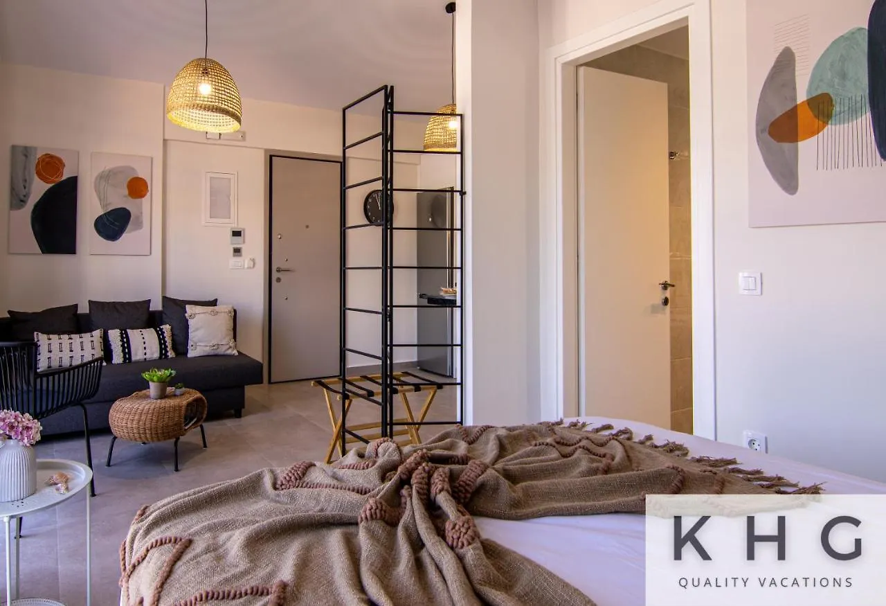 Platea Complex! Myrtos 1 Bed Apartment, Fteri Open Plan Studio! Argostolion Daire