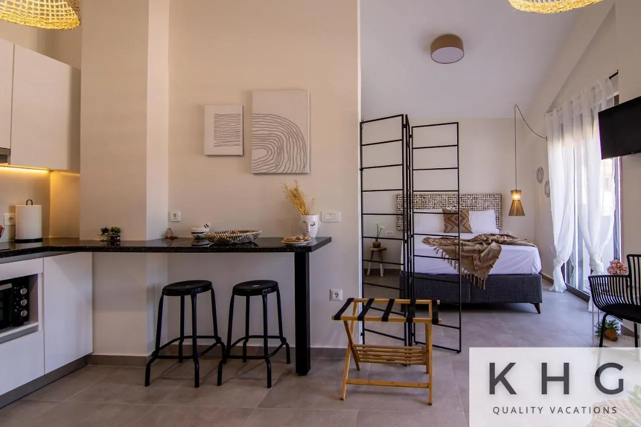 Daire Platea Complex! Myrtos 1 Bed Apartment, Fteri Open Plan Studio! Argostolion